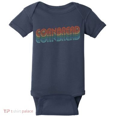 Vintage Cornbread Baking Bread Baby Bodysuit