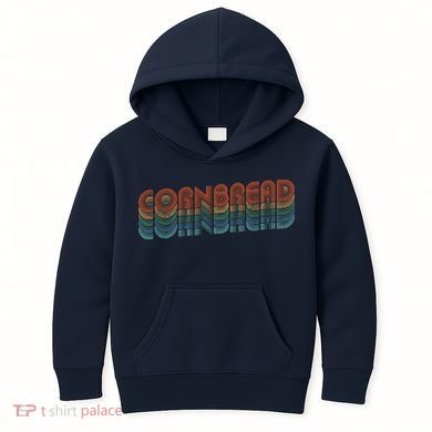 Vintage Cornbread Baking Bread Kids Hoodie
