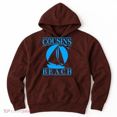 Vintage Cousin Beach Sail Boat Hoodie