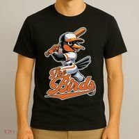 Vintage Cute Birds Classic Art Retro Baltimore Proud Name T-Shirt thumb 3