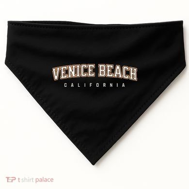 Venice California Beach Souvenir USA-Made Doggie Bandana