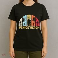 Vintage California Beach Retro Sunset Gift T-Shirt thumb 4