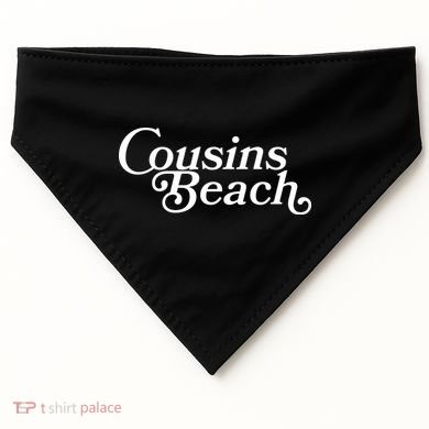 Vintage Cousins Beach Logo USA-Made Doggie Bandana