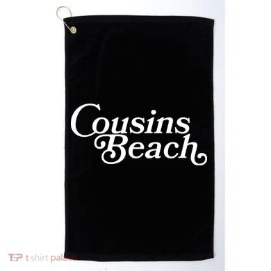 Vintage Cousins Beach Logo Golf Towel