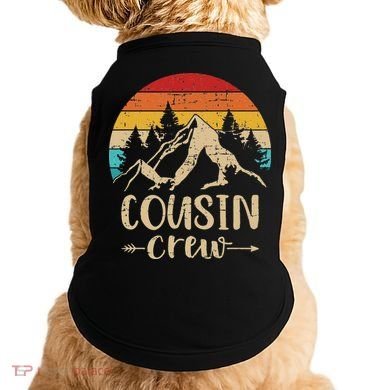 Vintage cousin crew summer camp mountains Doggie Tank