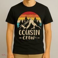 Vintage cousin crew summer camp mountains T-Shirt thumb 3