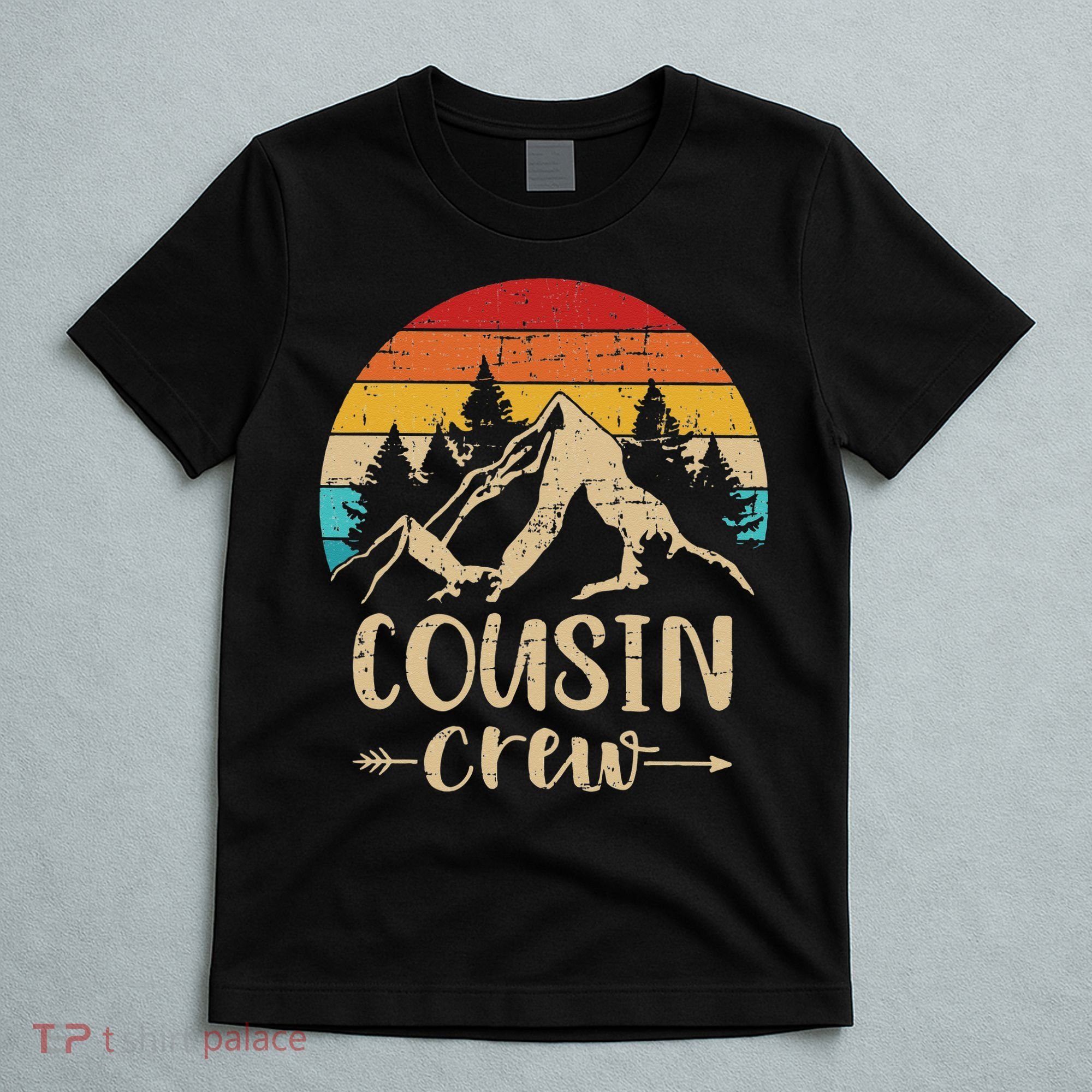 Vintage cousin crew summer camp mountains T-Shirt