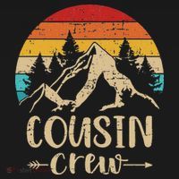 Vintage cousin crew summer camp mountains T-Shirt thumb 7