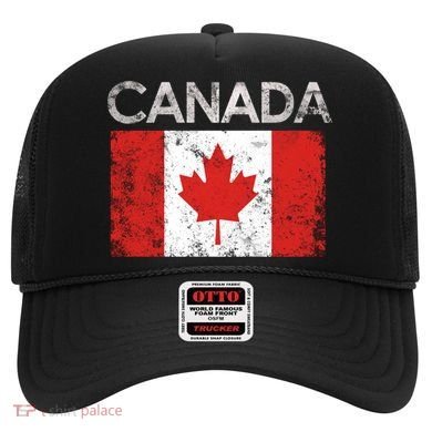 Vintage Canada Canadian Flag Pride Gift Meaningful Gift Hat