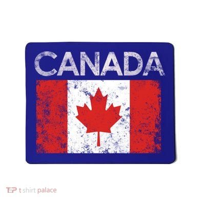 Vintage Canada Canadian Flag Pride Gift Meaningful Gift Mousepad