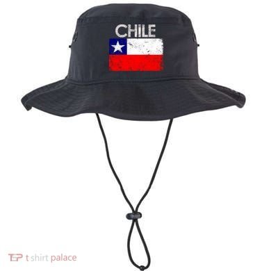 Vintage Chile Chilean Flag Pride Gift Great Gift Bucket Hat
