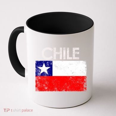 Vintage Chile Chilean Flag Pride Gift Great Gift Coffee Mug