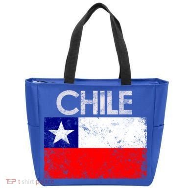 Vintage Chile Chilean Flag Pride Gift Great Gift Tote Bag