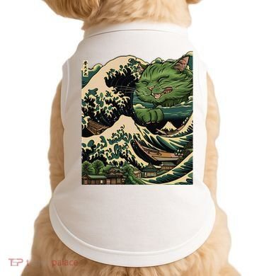 Vintage Catzilla Cat Terror Reigns Doggie Tank