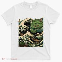 Vintage Catzilla Cat Terror Reigns T-Shirt thumb 0