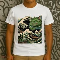 Vintage Catzilla Cat Terror Reigns T-Shirt thumb 3