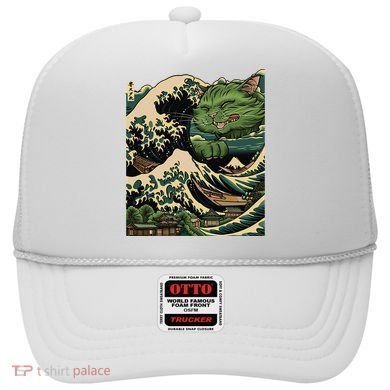 Vintage Catzilla Cat Terror Reigns Hat