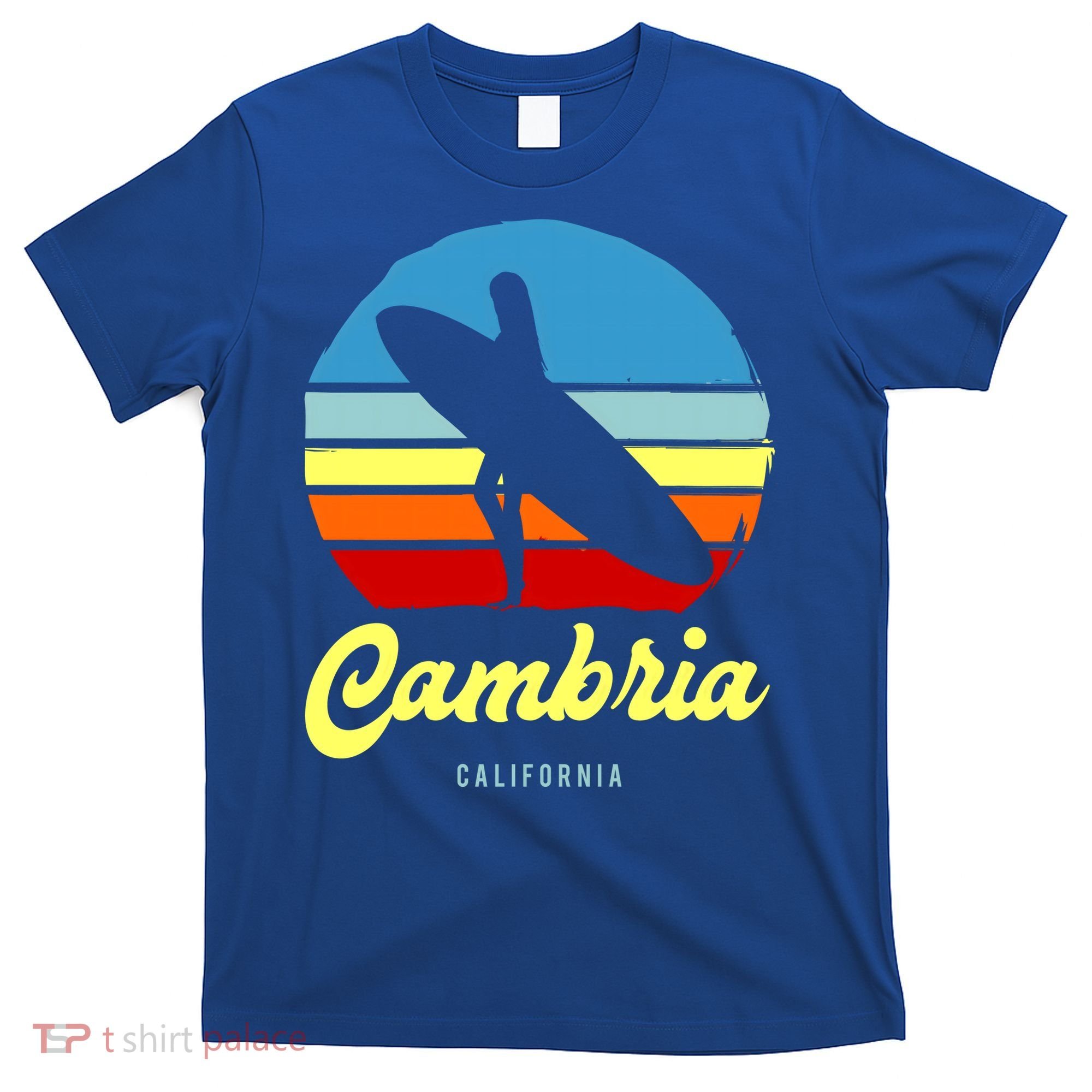 Vintage Cambria California Surf Cute Gift T-Shirt
