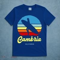 Vintage Cambria California Surf Cute Gift T-Shirt thumb 5