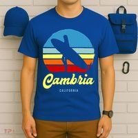 Vintage Cambria California Surf Cute Gift T-Shirt thumb 6
