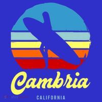 Vintage Cambria California Surf Cute Gift T-Shirt thumb 7