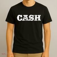 Vintage Cash Country Music Lovers Outlaw T-Shirt thumb 3