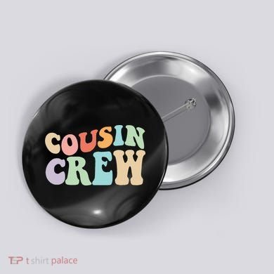Vintage Cousin Crew Button
