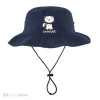 Vampurr Cute Cartoon Vampire Cat Bucket Hat thumb 0