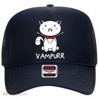 Vampurr Cute Cartoon Vampire Cat Hat thumb 0