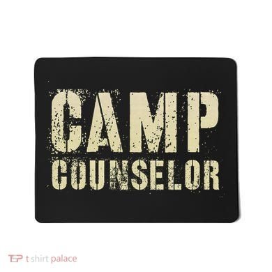 Vintage CAMP COUNSELOR Summer Teacher Instructor Coach Mousepad