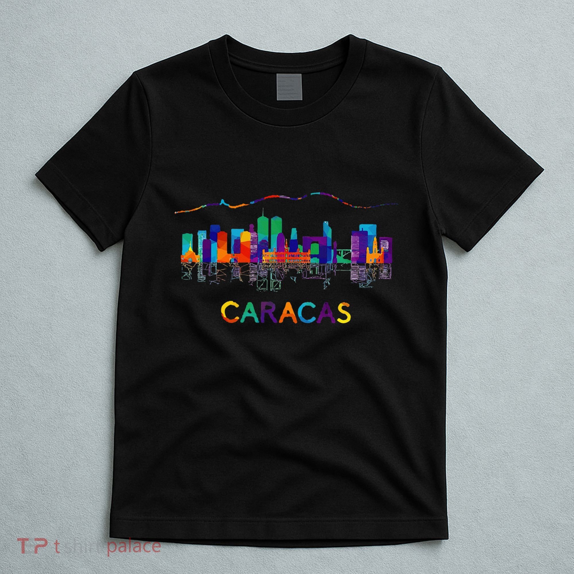 Venezuela Caracas City Arepas Pan Venezuelan Flag Avila T-Shirt