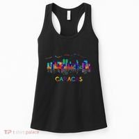 Venezuela Caracas City Arepas Pan Venezuelan Flag Avila Women's Tank Top thumb 0