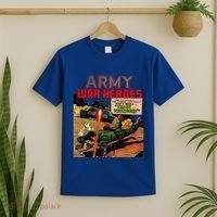 Vintage Comic Cover Title Honor The Brave Army War Heroes Gift T-Shirt thumb 2