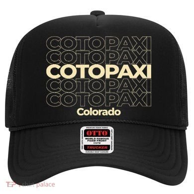 Vintage Cotopaxi Colorado Repeating Text Hat