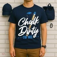 Vintage Chalk Dirty To Me Billiards Pool Player Ball Pun Gift T-Shirt thumb 6