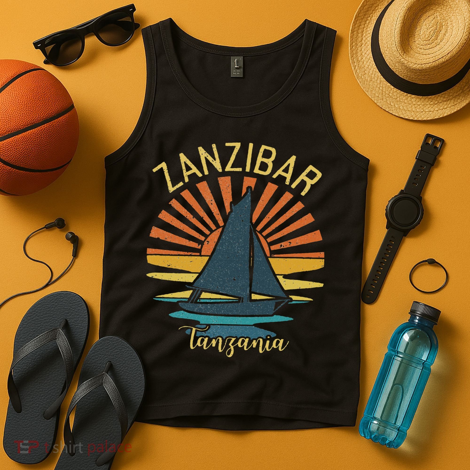 Virginia Cavaliers Distressed Basketball Player Tank Top