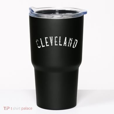 Vintage Cleveland Distressed CLE Tumbler