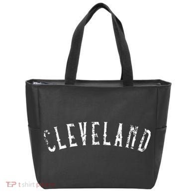 Vintage Cleveland Distressed CLE Tote Bag