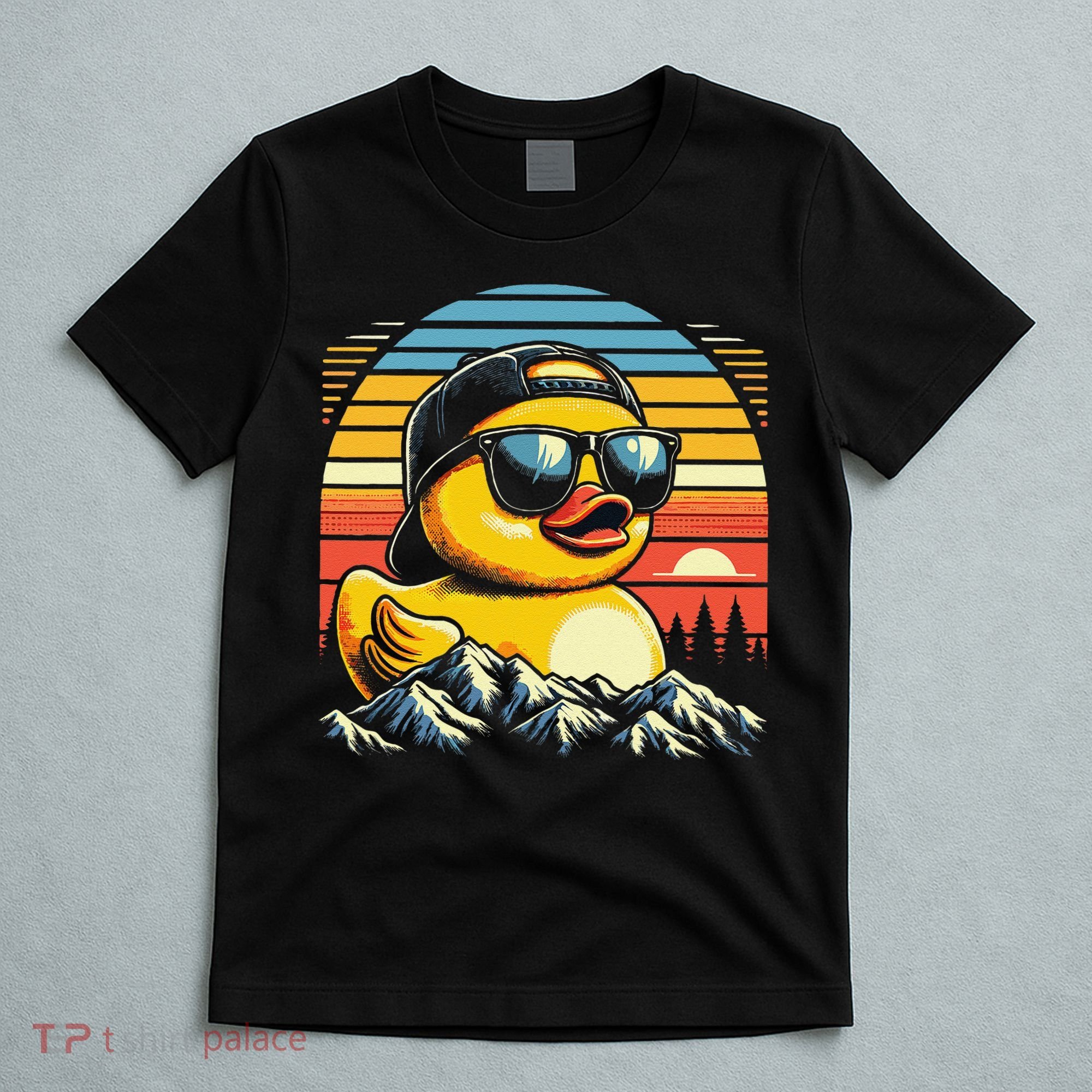 Vintage Cool Duck With Sunglasses  Funny Ducks T-Shirt