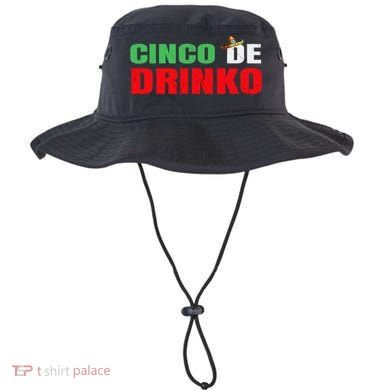 Vintage Cinco De Drinko Funny Cinco De Mayo Drinking Bucket Hat