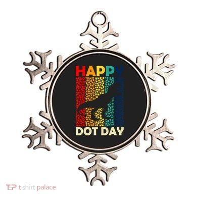 Vintage Cute Dot Trex Happy Dot Day Gift Ornament