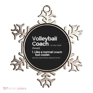 Volleyball Coach Definition Funny Gift Ornament