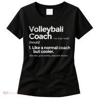 Volleyball Coach Definition Funny Gift Women's T-Shirt thumb 0
