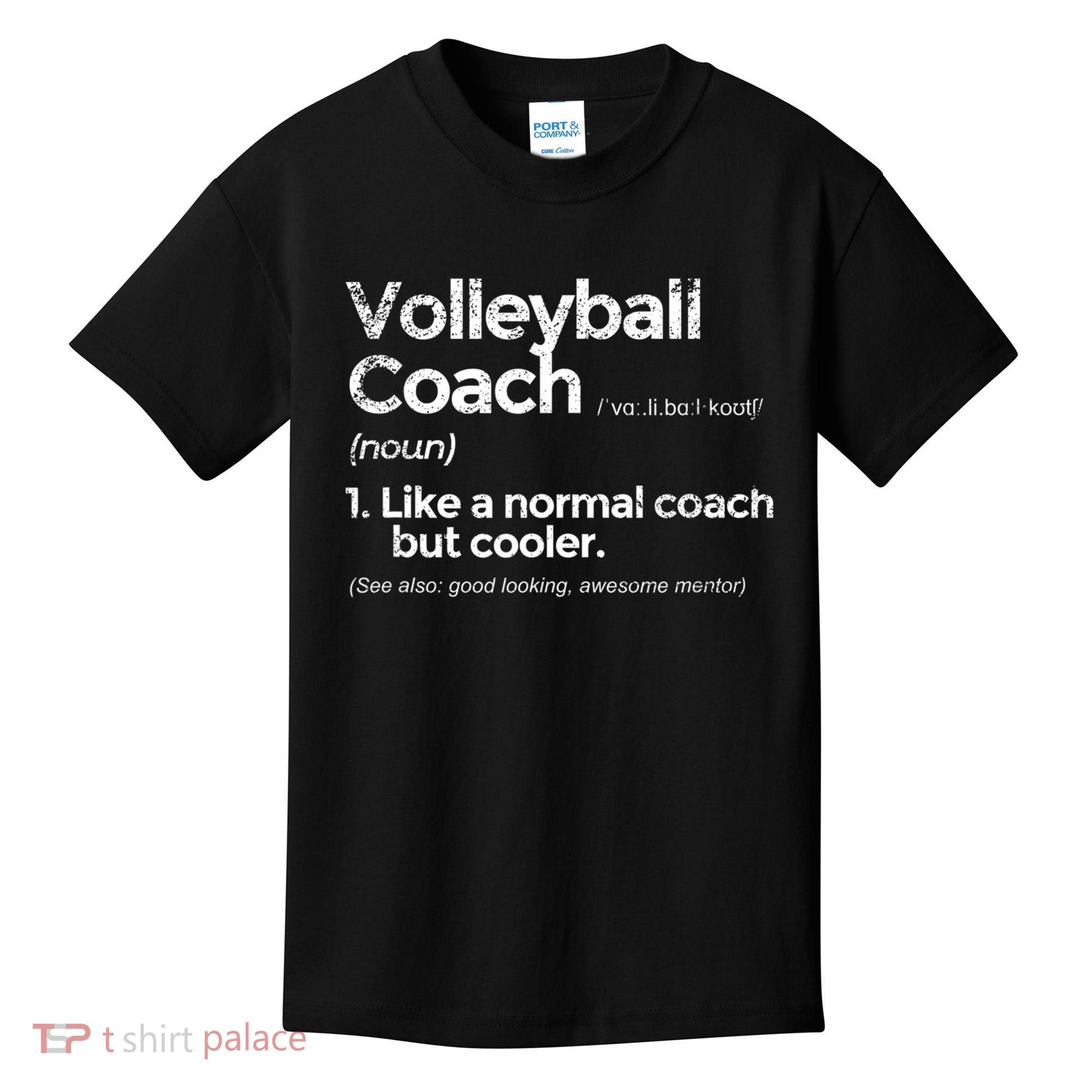 Volleyball Coach Definition Funny Gift Kids T-Shirt