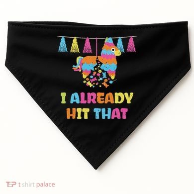 Vibrant Cinco De Mayo Piñata I Already Hit That Party USA-Made Doggie Bandana