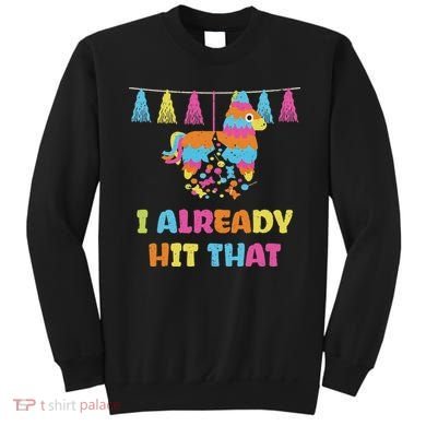 Vibrant Cinco De Mayo Piñata I Already Hit That Party Sweatshirt