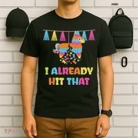 Vibrant Cinco De Mayo Piñata I Already Hit That Party T-Shirt thumb 6