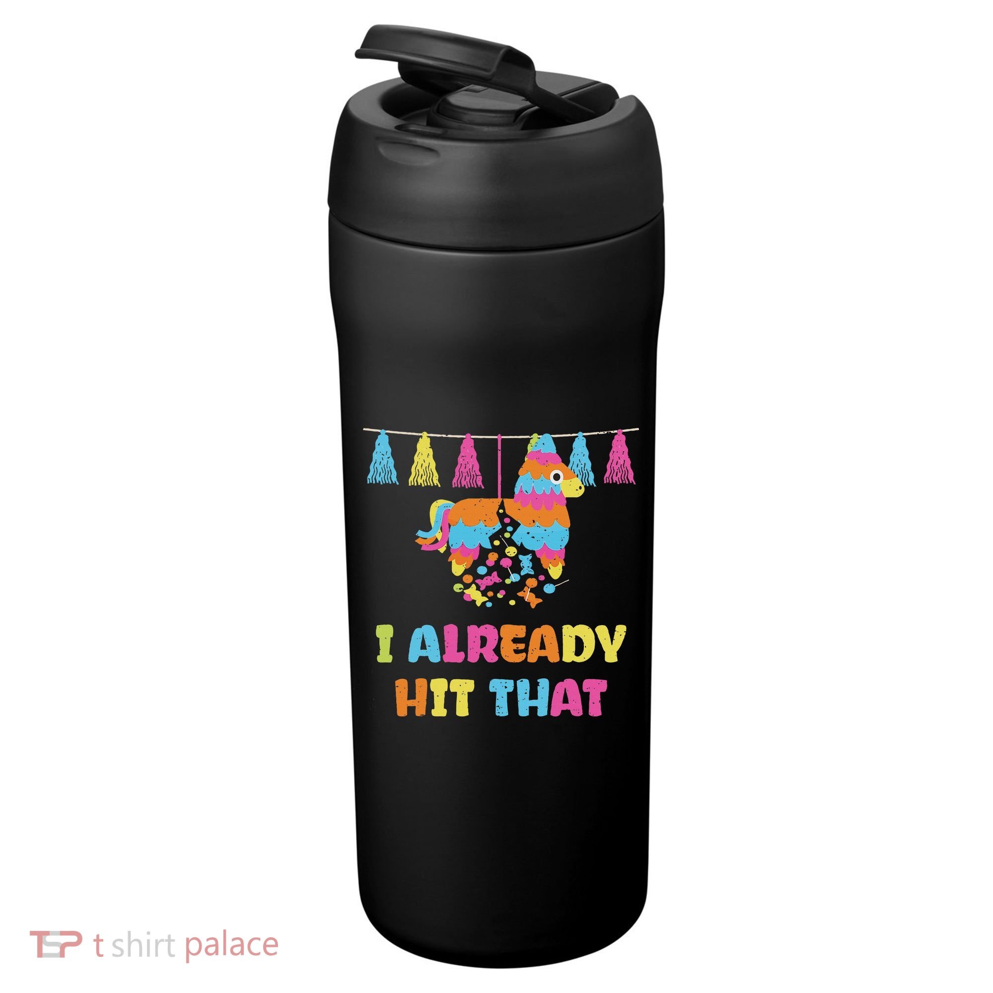 Vibrant Cinco De Mayo Piñata I Already Hit That Party 24oz Duet Stainless Steel Tumbler