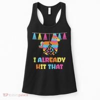 Vibrant Cinco De Mayo Piñata I Already Hit That Party Women's Tank Top thumb 0