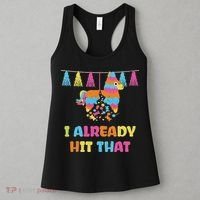 Vibrant Cinco De Mayo Piñata I Already Hit That Party Women's Tank Top thumb 3
